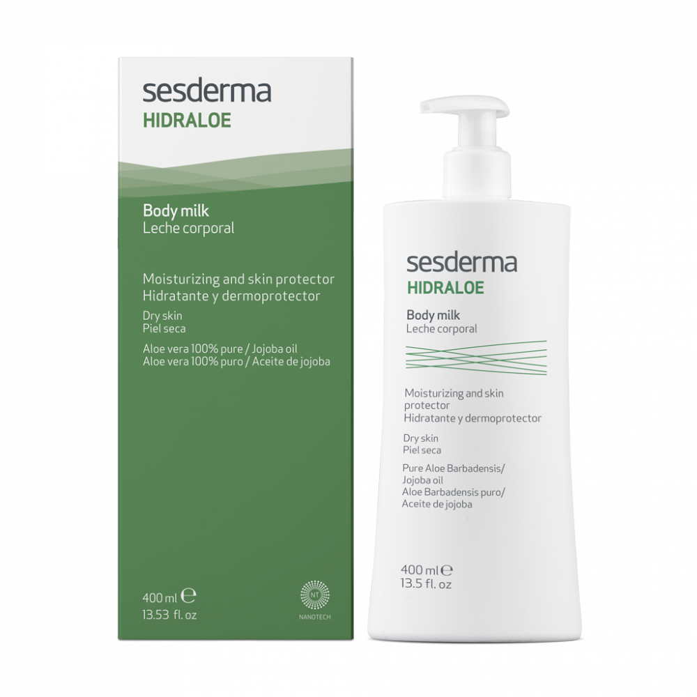 Зволожуюче молочко для тіла із захисним ефектом - SeSDerma Hidraloe Body Milk фото