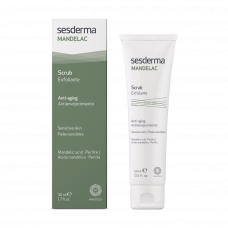 Скраб с миндальной кислотой для лица и тела - SeSDerma Mandelac Face and Body Scrub 