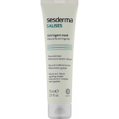 Маска для очищения комедонов - SeSDerma Salises Astringent Facial Mask фото