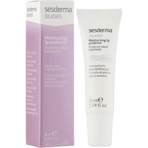 Захисний зволожуючий бальзам для губ - Sesderma Silkses Lip Protector фото