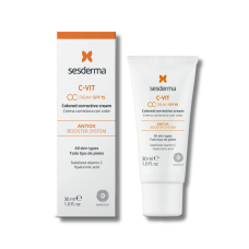 CC-крем для лица SPF 15 - Sesderma C-Vit CC Cream SPF 15 
