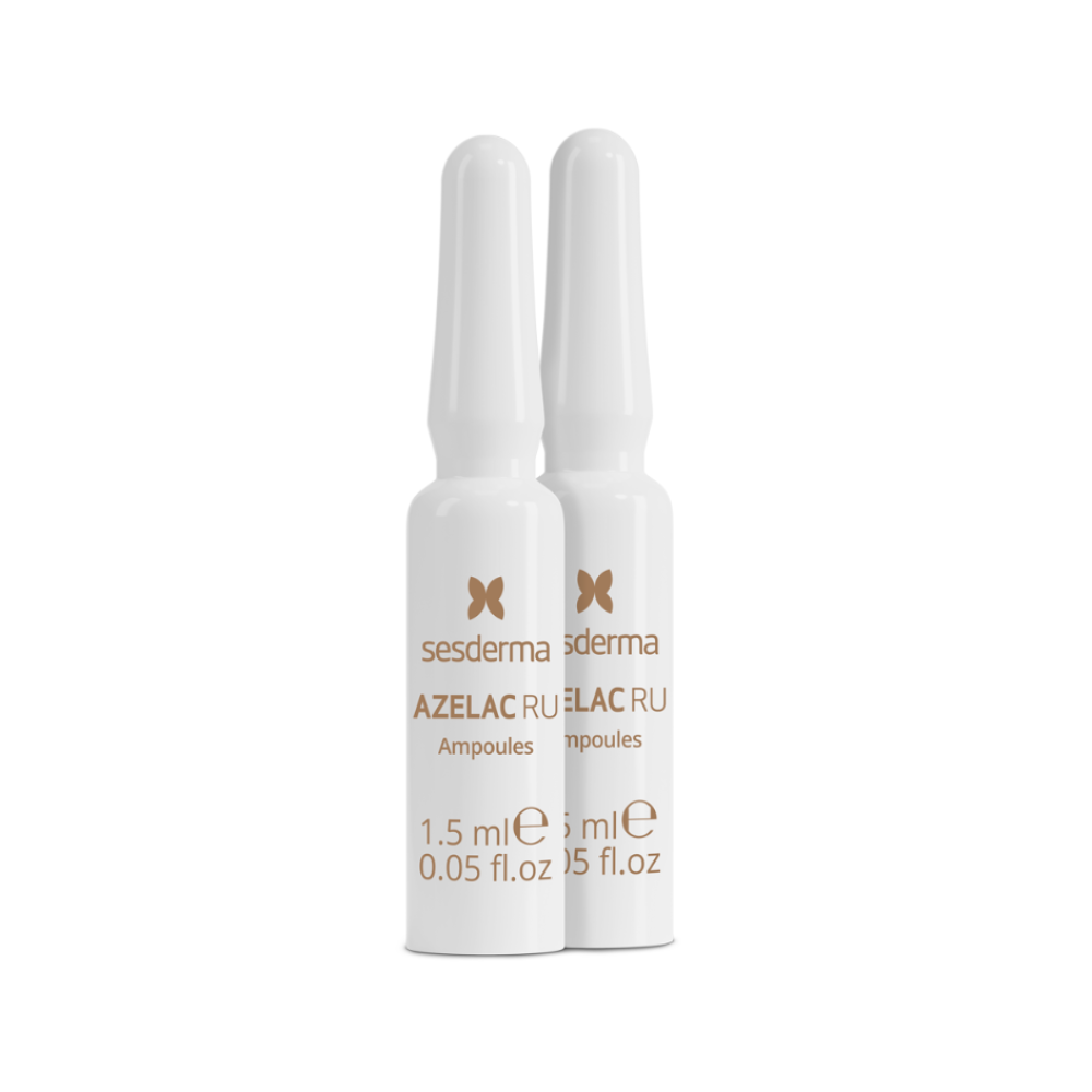 Интенсивная депигментирующая сыворотка с азелаиновой кислотой - SeSDerma Azelac Ru Depigmenting Ampoules фото 2