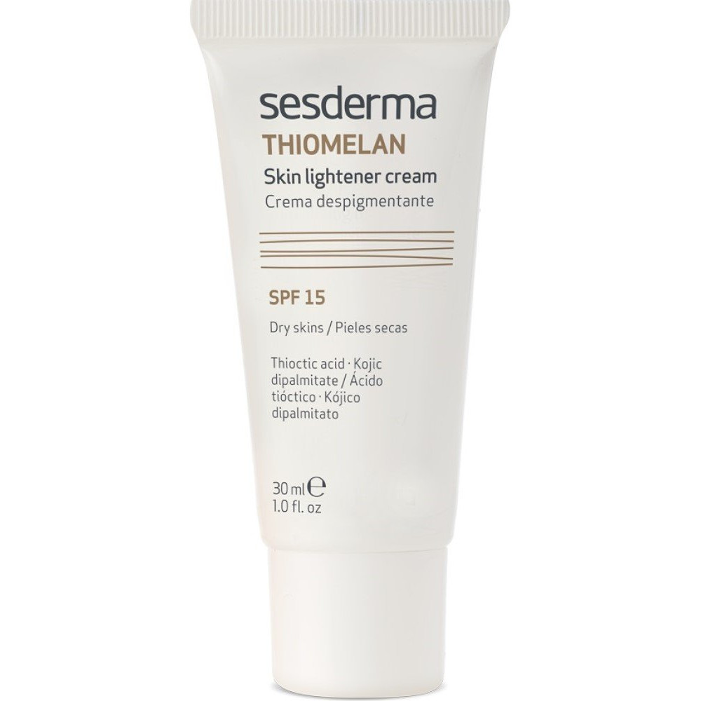 Освітлювальний крем - SeSDerma Thiomelan Skin Lightener Cream SPF 15 фото