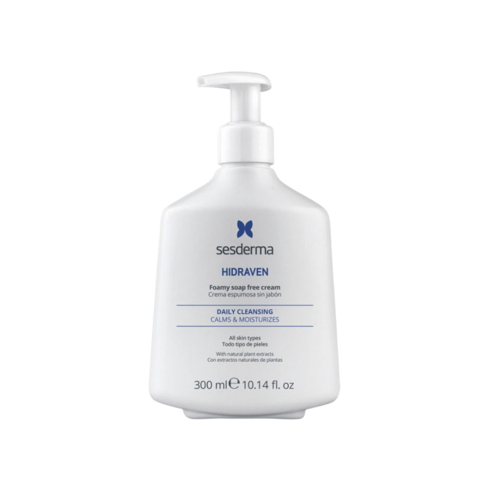 Очищуючий гель для умывания лица и тела - Sesderma Hidraven Foamy Soapless Cream фото 2
