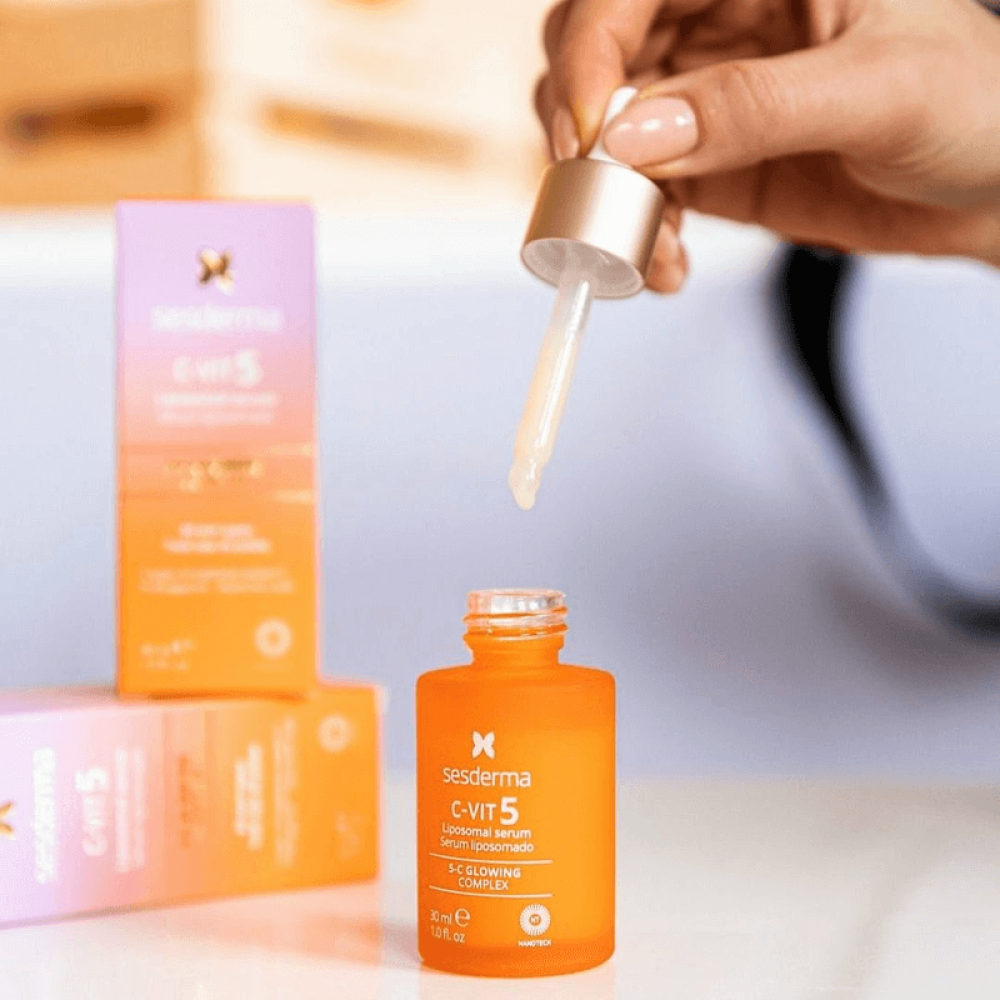 Сыворотка для лица - Sesderma C-Vit 5 Liposome Serum фото 2