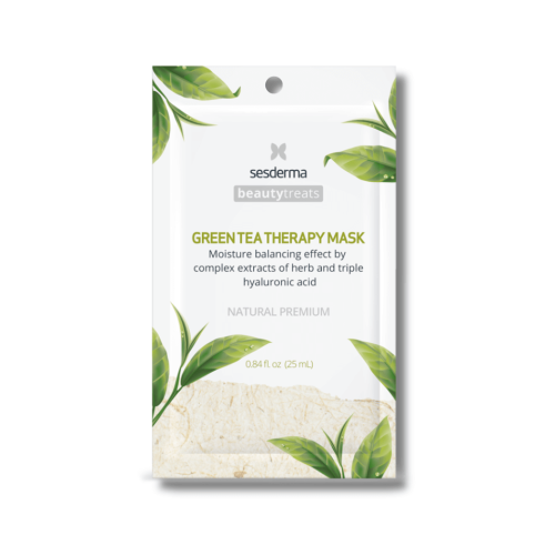Увлажняющая маска с экстрактом зеленого чая - Sesderma Beauty Treats Green Tea Therapy Mask фото