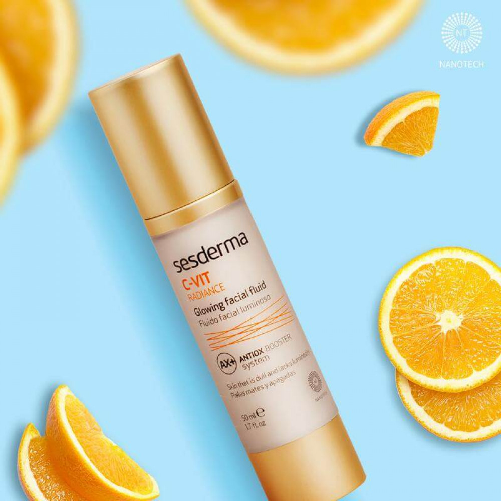 Сияющий флюид - SeSDerma C-Vit Radiance Glowing Fluid фото 4