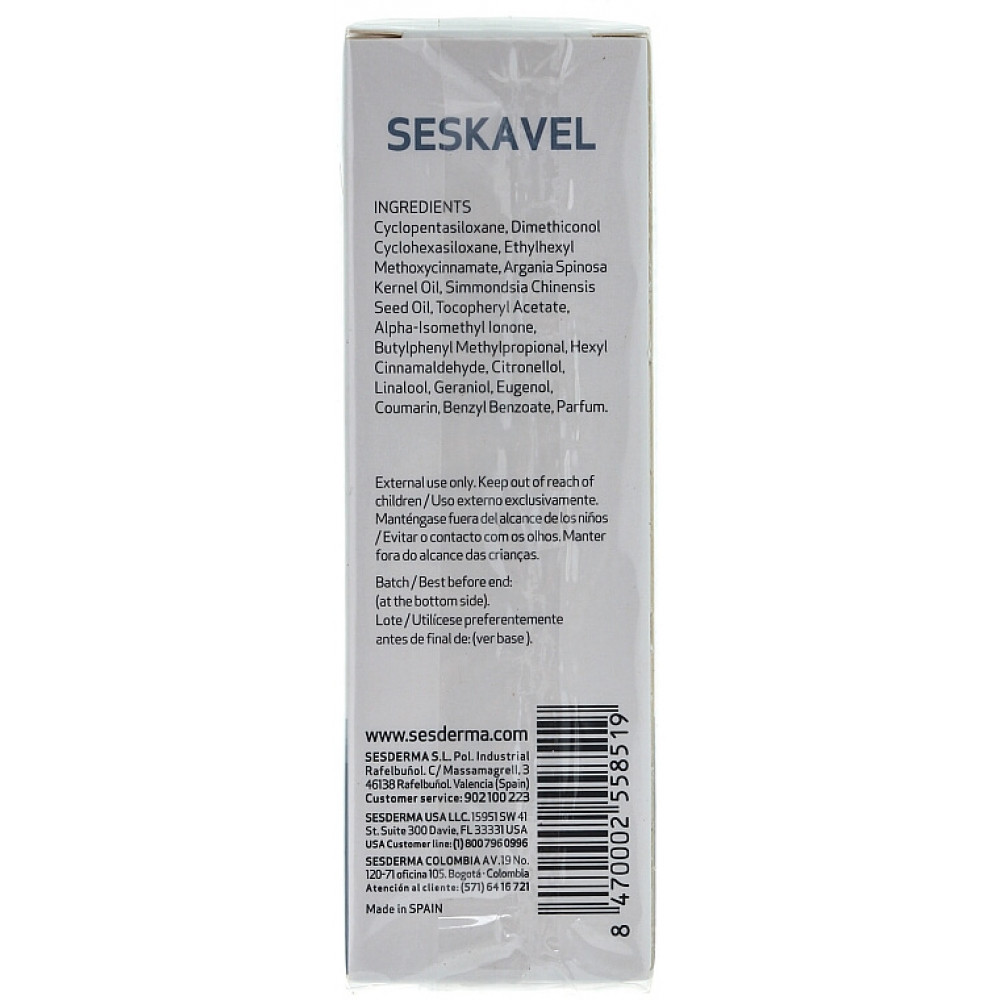 Восстанавливающая эмульсия для кончиков волос - Sesderma Seskavel Hair Repair фото 3