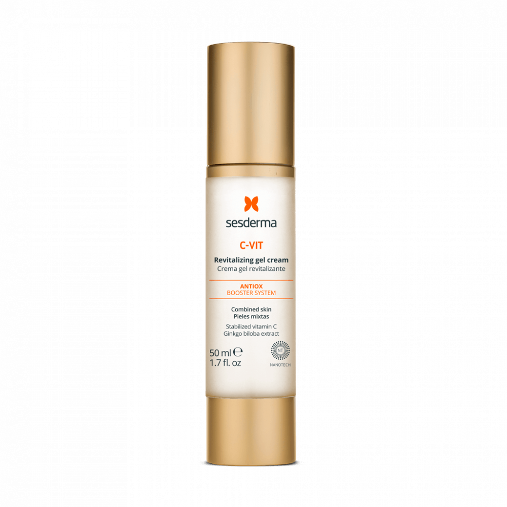 Ревитализирующий крем-гель для лица с витамином С  - SesDerma C-Vit Revitalizing Gel Cream фото 2