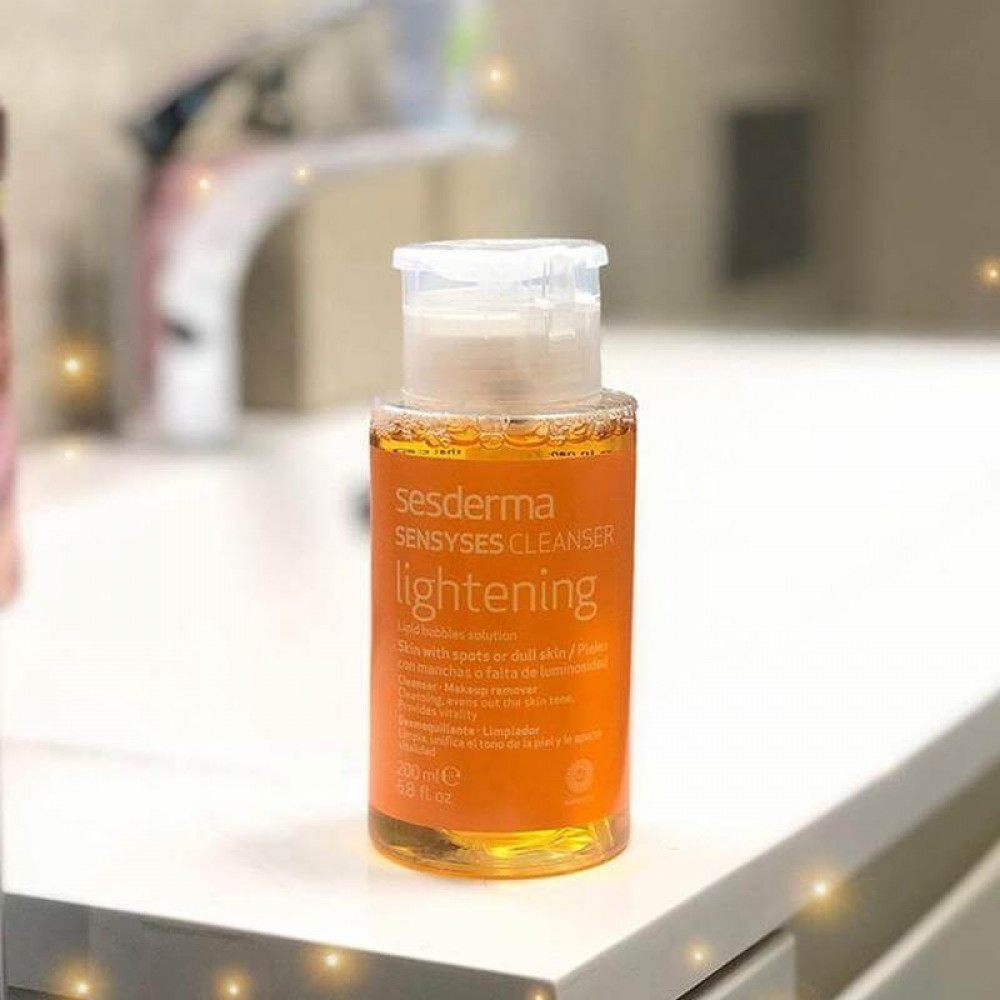 Тонизирующее средство для всех типов кожи - Sesderma Sensyses Cleanser Lightening фото 4