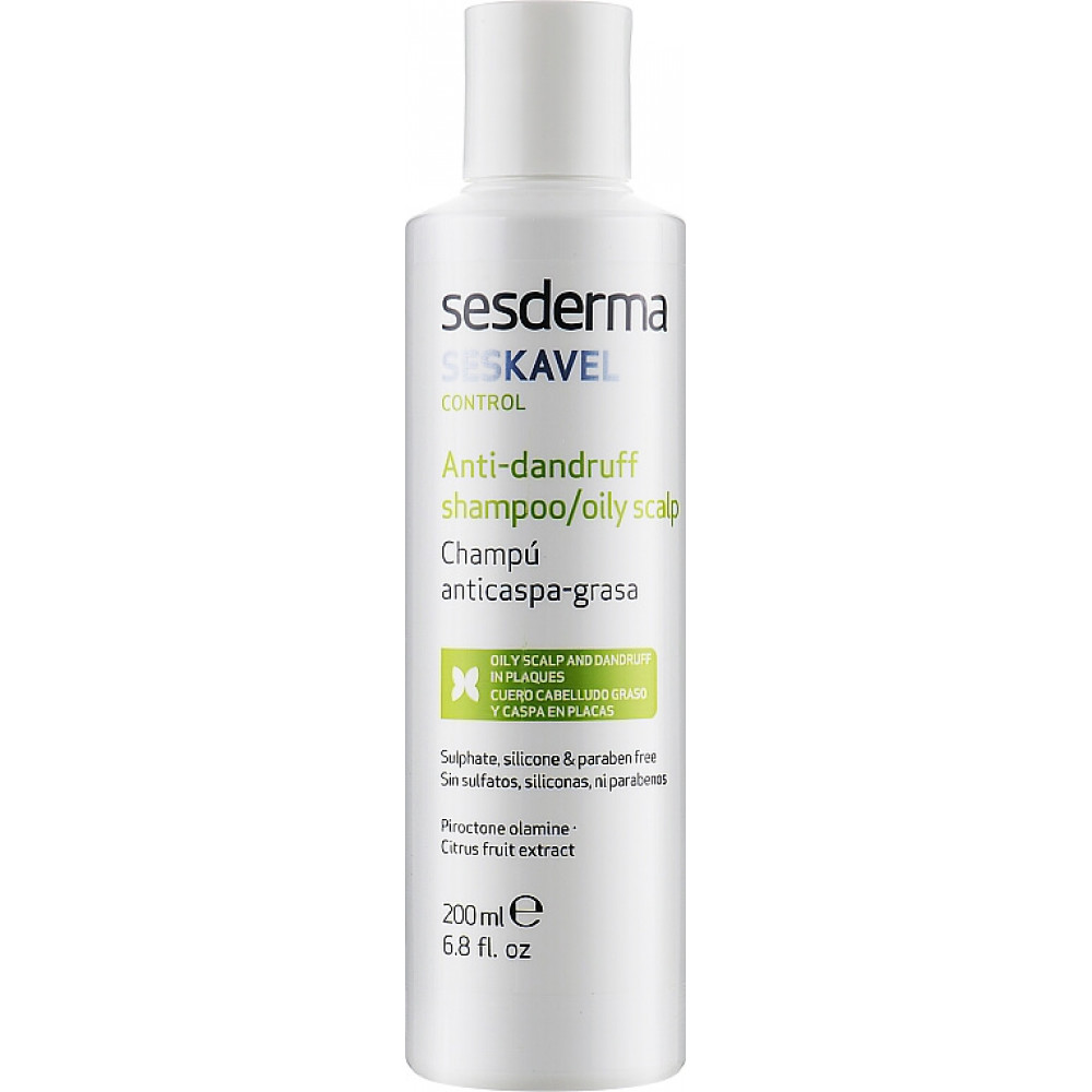 Шампунь проти лупи для жирного волосся - Sesderma Oily Hair Dandruff Control Shampoo фото 2
