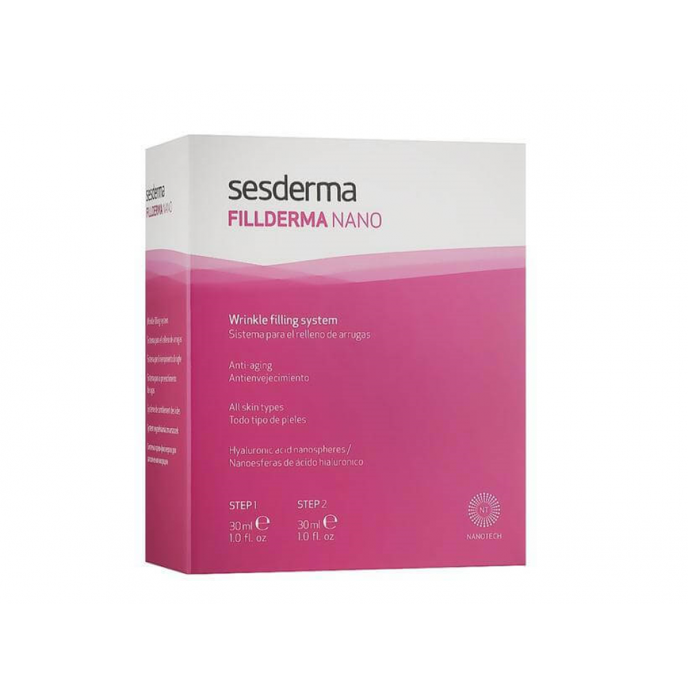 Двухшаговая система заполнения морщин - SeSDerma Fillderma Nano Wrinkle Filler System фото 2