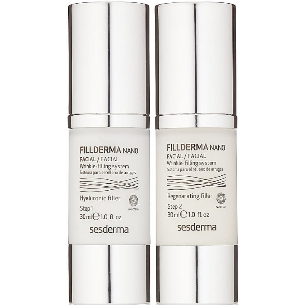 Двухшаговая система заполнения морщин - SeSDerma Fillderma Nano Wrinkle Filler System фото 3