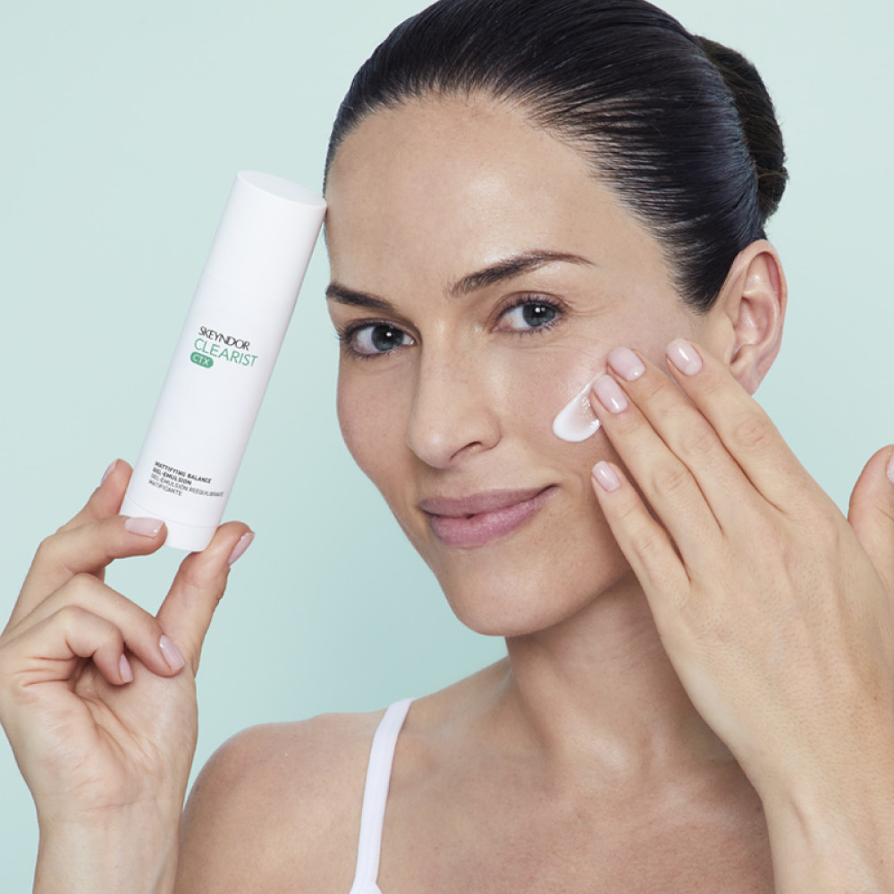 Матирующая и балансирующая гель-эмульсия - Skeyndor Clearist CTX Mattifying Balance Gel-Emulsion фото 2