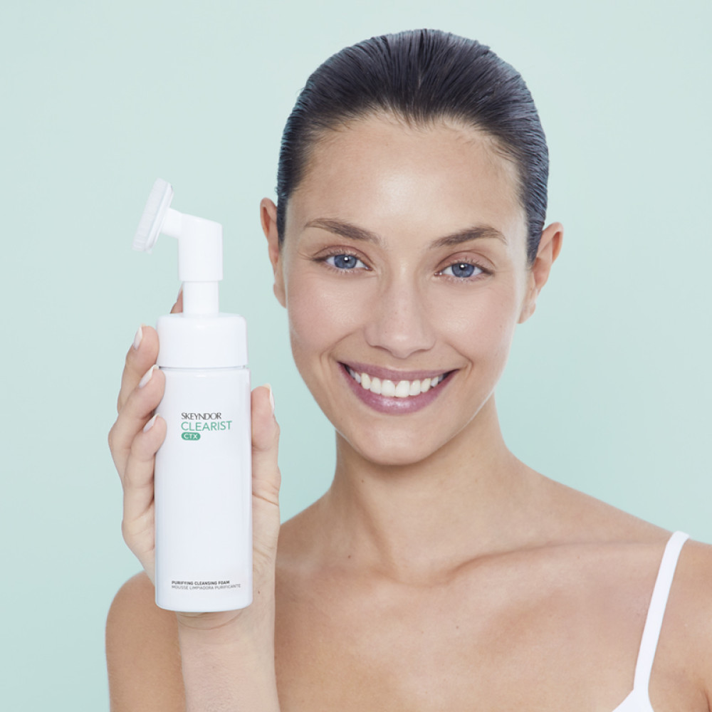 Очищающая пенка для лица - Skeyndor Clearist CTX Purifying Cleansing Foam фото 3