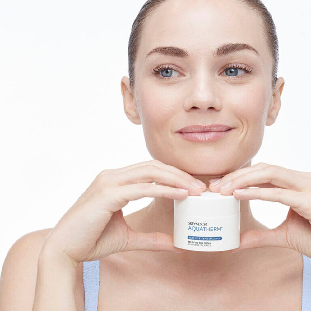 Заспокійливий крем SOS - Skeyndor Aquatherm Relieving SOS Cream фото 2