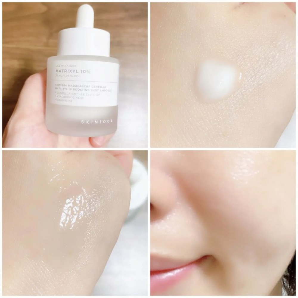 Антивозрастная сыворотка-бустер для лица - Skin 1004 Madagascar Centella Matrixyl 10 Boosting Shot Ampoule фото 2