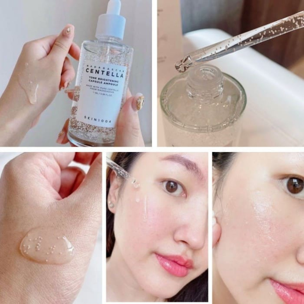 Сироватка для обличчя ампульна освітлююча - Skin 1004 Madagascar Centella Tone Brightening Capsule Ampoule фото 4