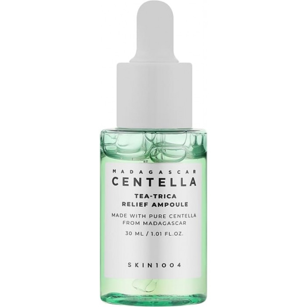 Сироватка для обличчя анти-акне з центелою та чайним деревом - Skin 1004 Madagascar Centella Tea-Trica Relief Ampoule фото 3