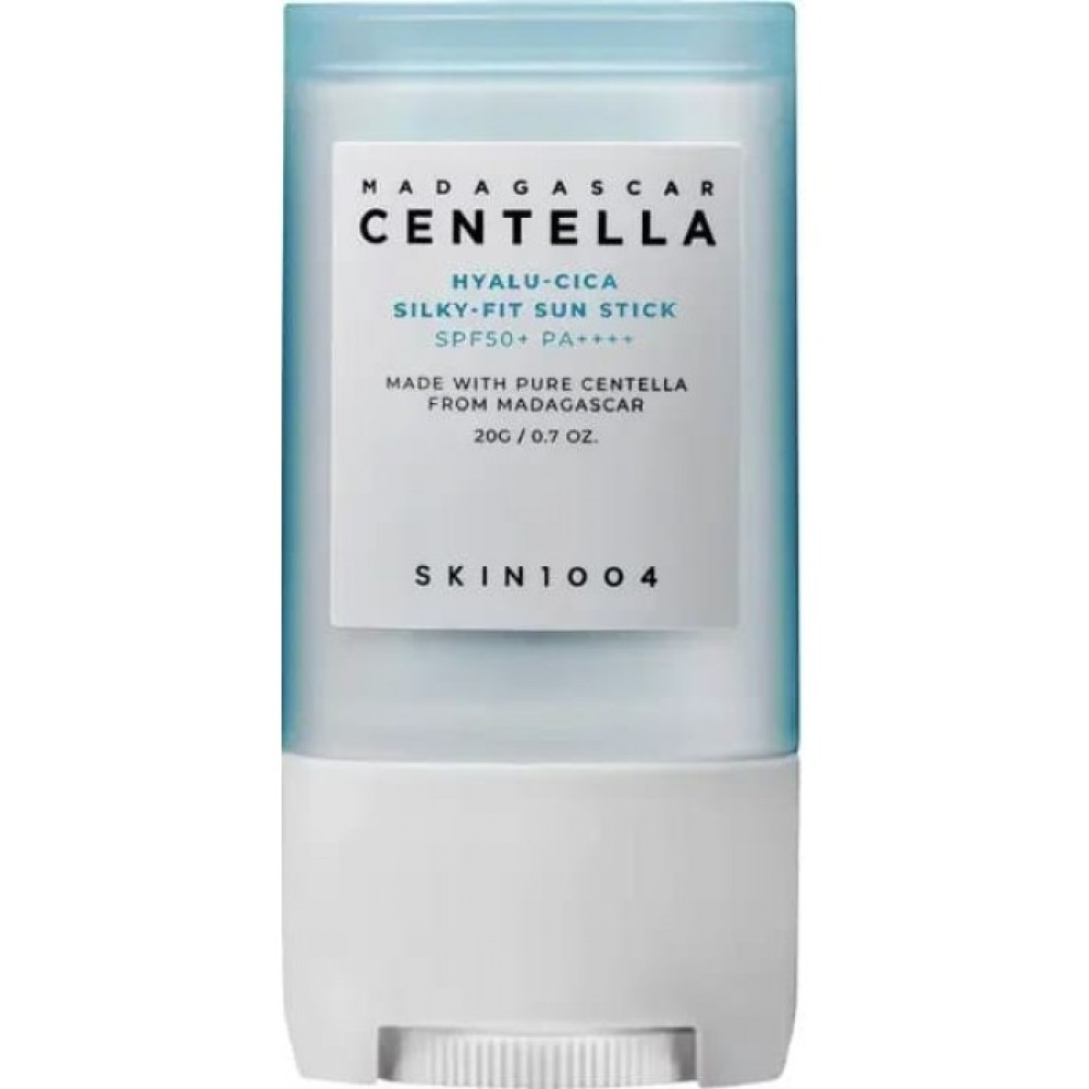 Солнцезащитный стик для лица - Skin 1004 Madagascar Centella Hyalu-Cica Silky-Fit Sun Stick SPF 50+ PA++++ фото 4