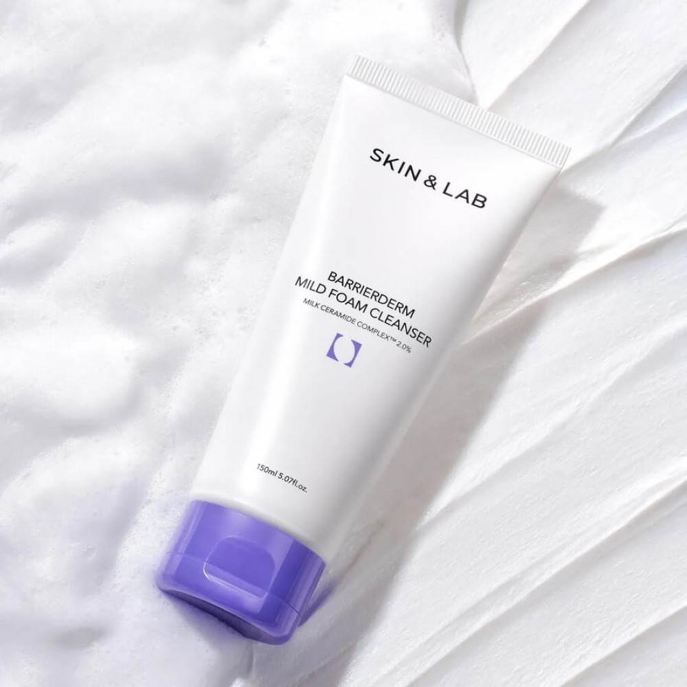 Мягкая пенка для очищения кожи - Skin&Lab Barrierderm Mild Foam Cleanser фото 3