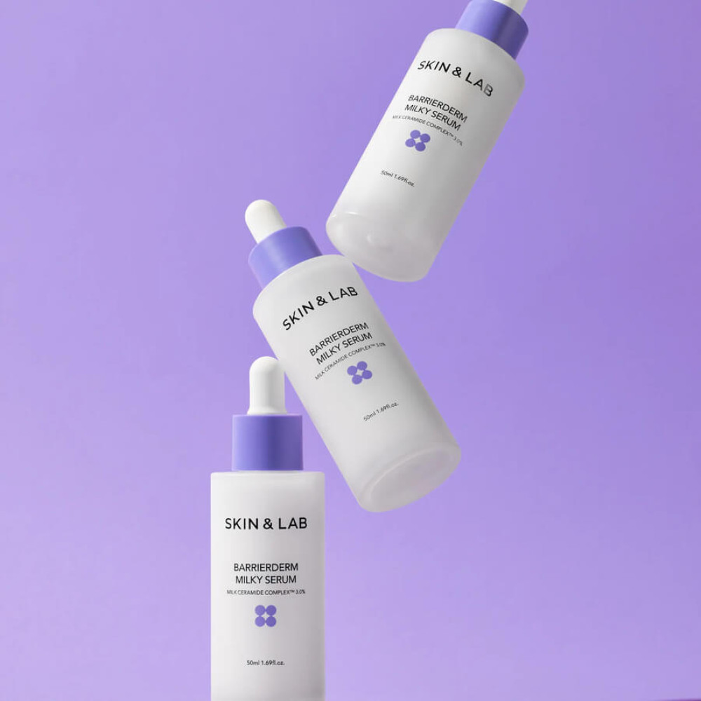 Восстанавливающая сыворотка с молочными керамидами - Skin&Lab Barrierderm Milky Serum фото 3