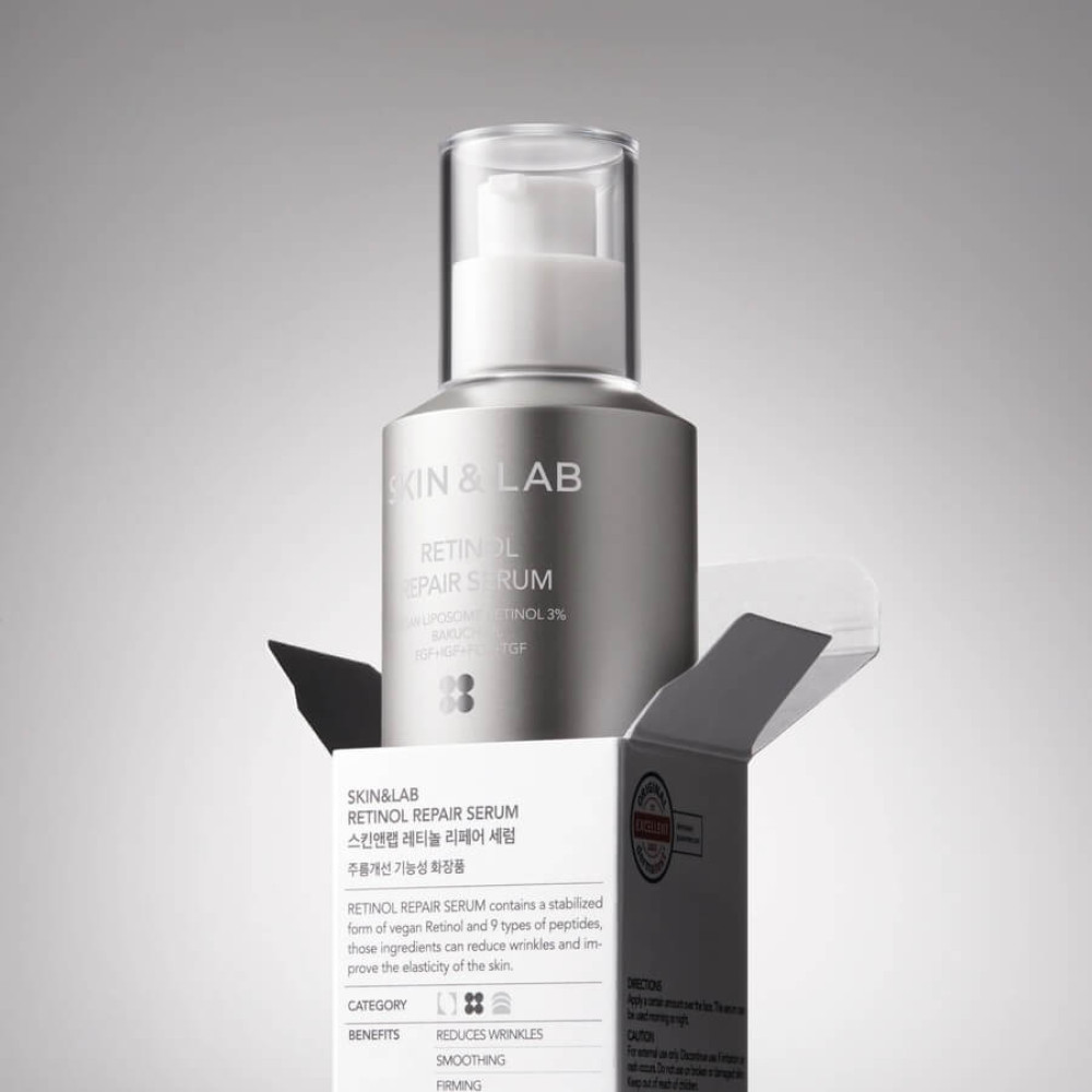 Відновлювальна сироватка з ретинолом  - Skin&Lab Retinol Repair Serum фото 3