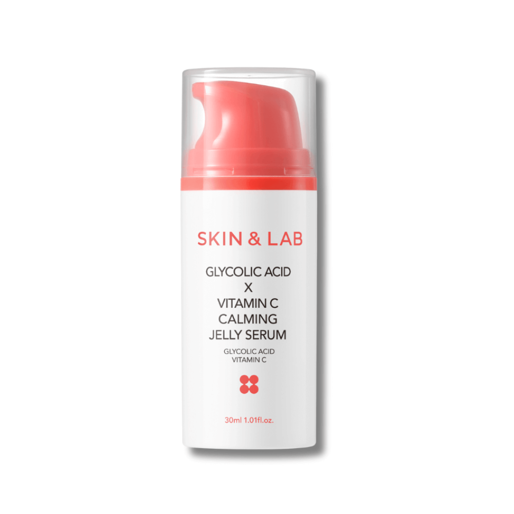 Успокаивающая гелевая сыворотка с гликолевой кислотой и витамином C - Skin&Lab Glycolic Acid × Vitamin C Calming Jelly Serum фото