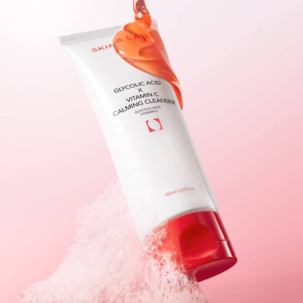 Успокаивающий гель для очищения с гликолевой кислотой и витамином C - Skin&Lab Glycolic Acid Vitamin C Calming Cleanser фото 2