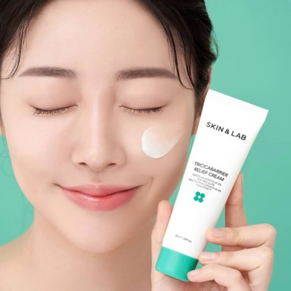 Заспокійливий крем з центеллою - Skin&Lab Tricicabarrier Relief Cream фото 3