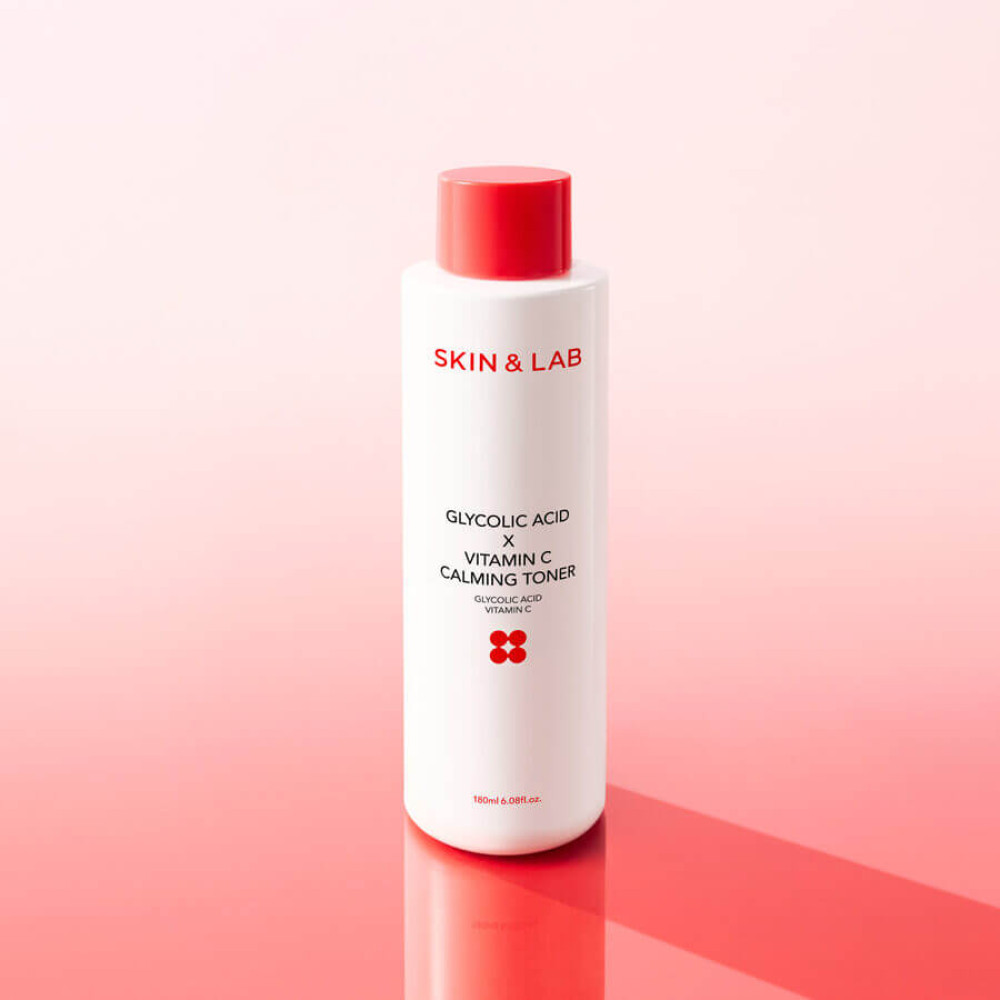 Успокаивающий тонер с гликолевой кислотой и витамином C - Skin&Lab Glycolic Acid × Vitamin C Calming Toner фото 2