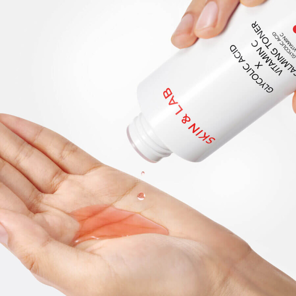 Успокаивающий тонер с гликолевой кислотой и витамином C - Skin&Lab Glycolic Acid × Vitamin C Calming Toner фото 4