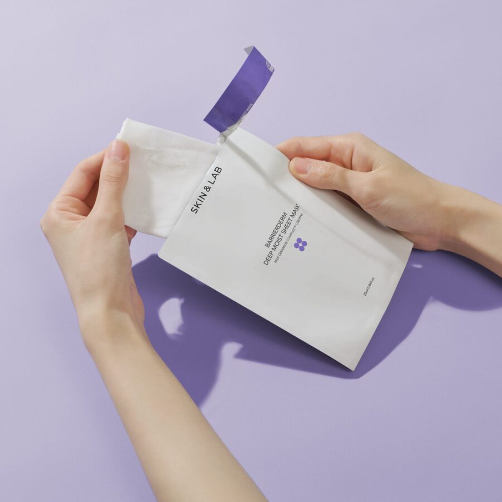 Увлажняющая тканевая маска - Skin&Lab Barrierderm Deep Moisture Sheet Mask фото 3