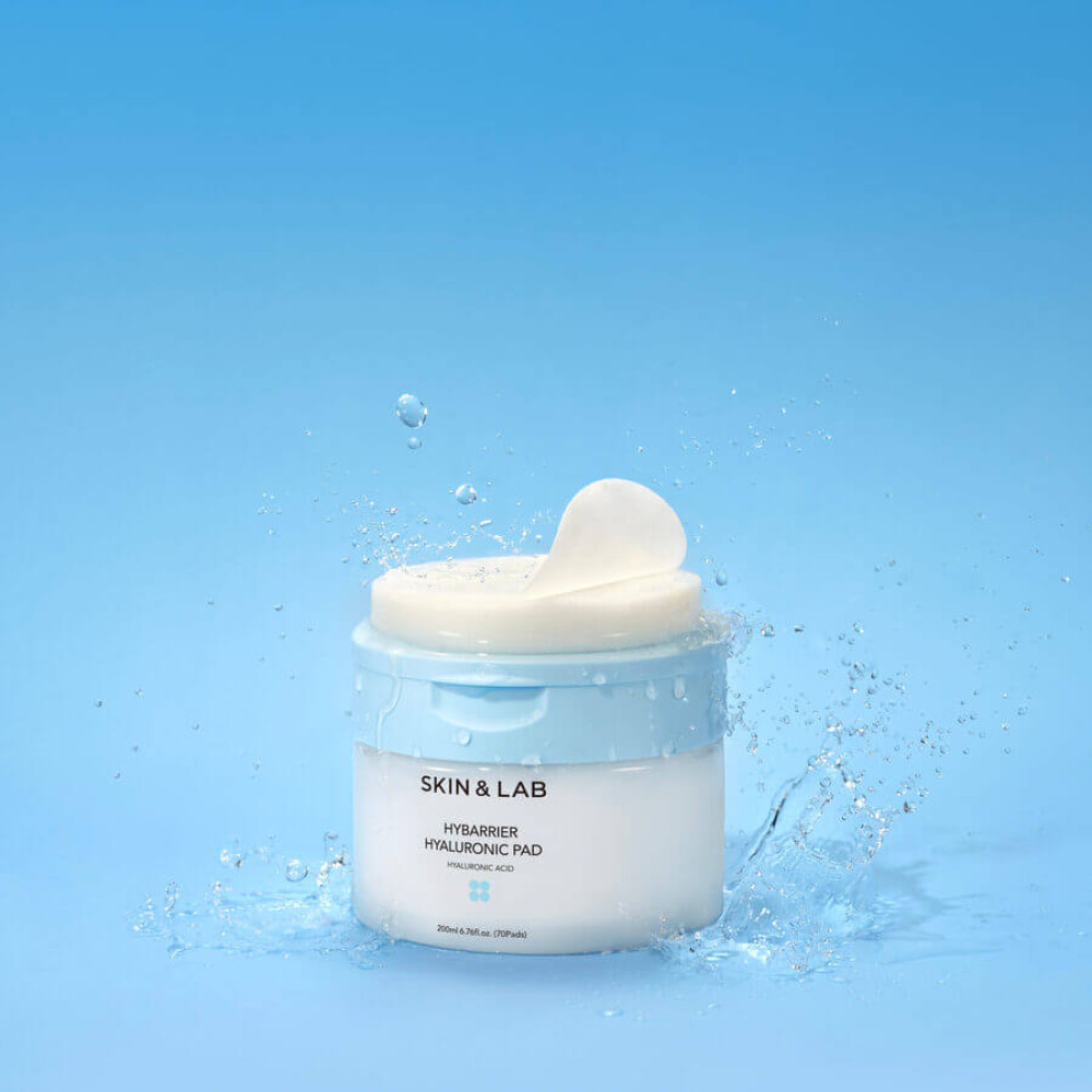 Зволожувальні педи з гіалуроновою кислотою - Skin&Lab Hybarrier Hyaluronic Pad фото 2