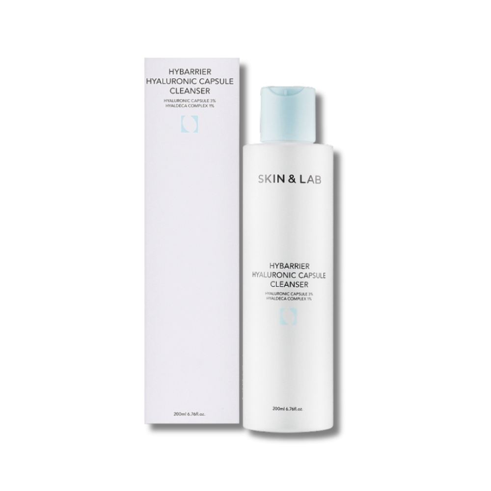 Увлажняющий гель для умывания - Skin&Lab Hybarrier Hyaluronic Capsule Cleanser фото