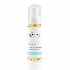 Пінка для сухої та чутливої шкіри з канабісом - Smart4Derma Hydro Aloe Mousse Cannabis Relief 
