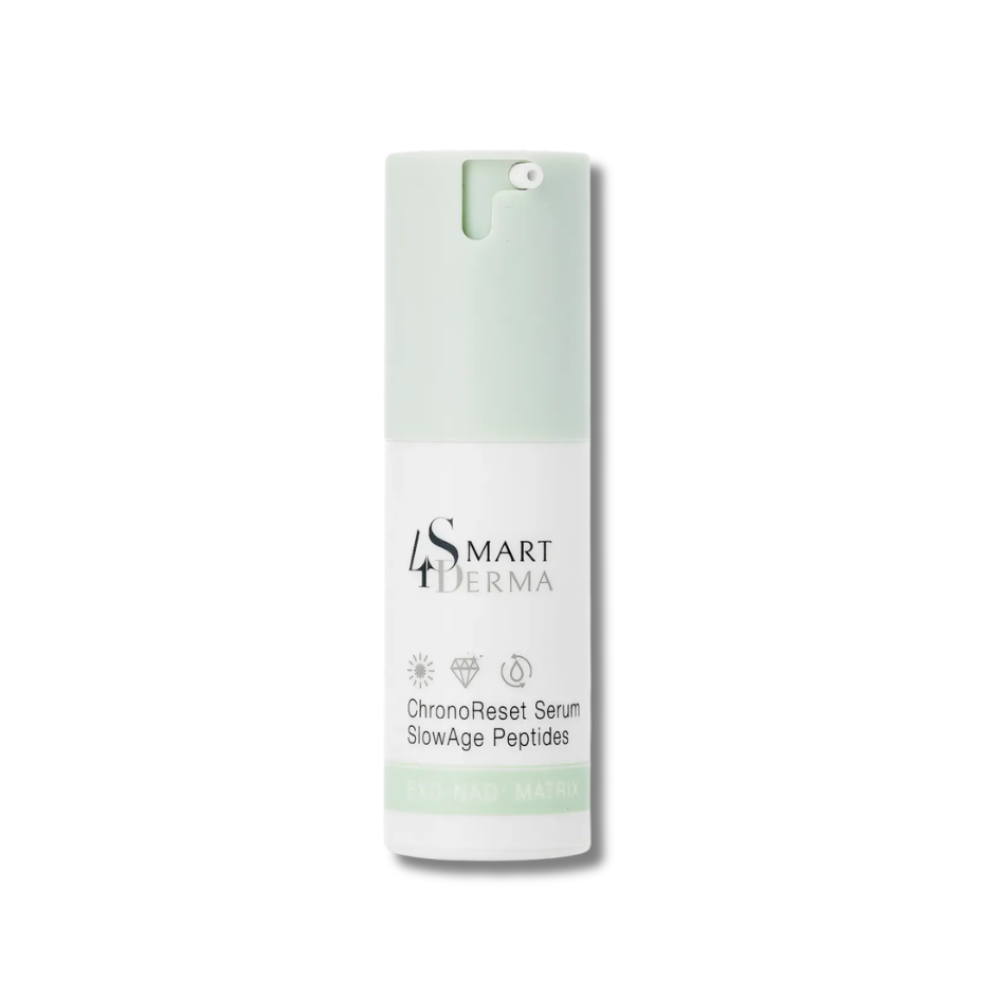 Антивікова відновлювальна пептидна сироватка з NAD+ - Smart4Derma Exo-NAD Matrix ChronoReset Serum Slow Age Peptides фото