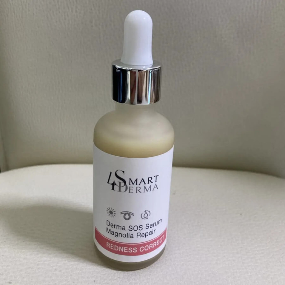 Интенсивная СОС сыворотка для чувствительной и куперозной кожи - Smart4Derma Derma SOS Serum Magnolia Repair фото 3