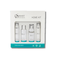 Корректирующий набор для ежедневного ухода - Smart4derma Acne Balance Home Kit 