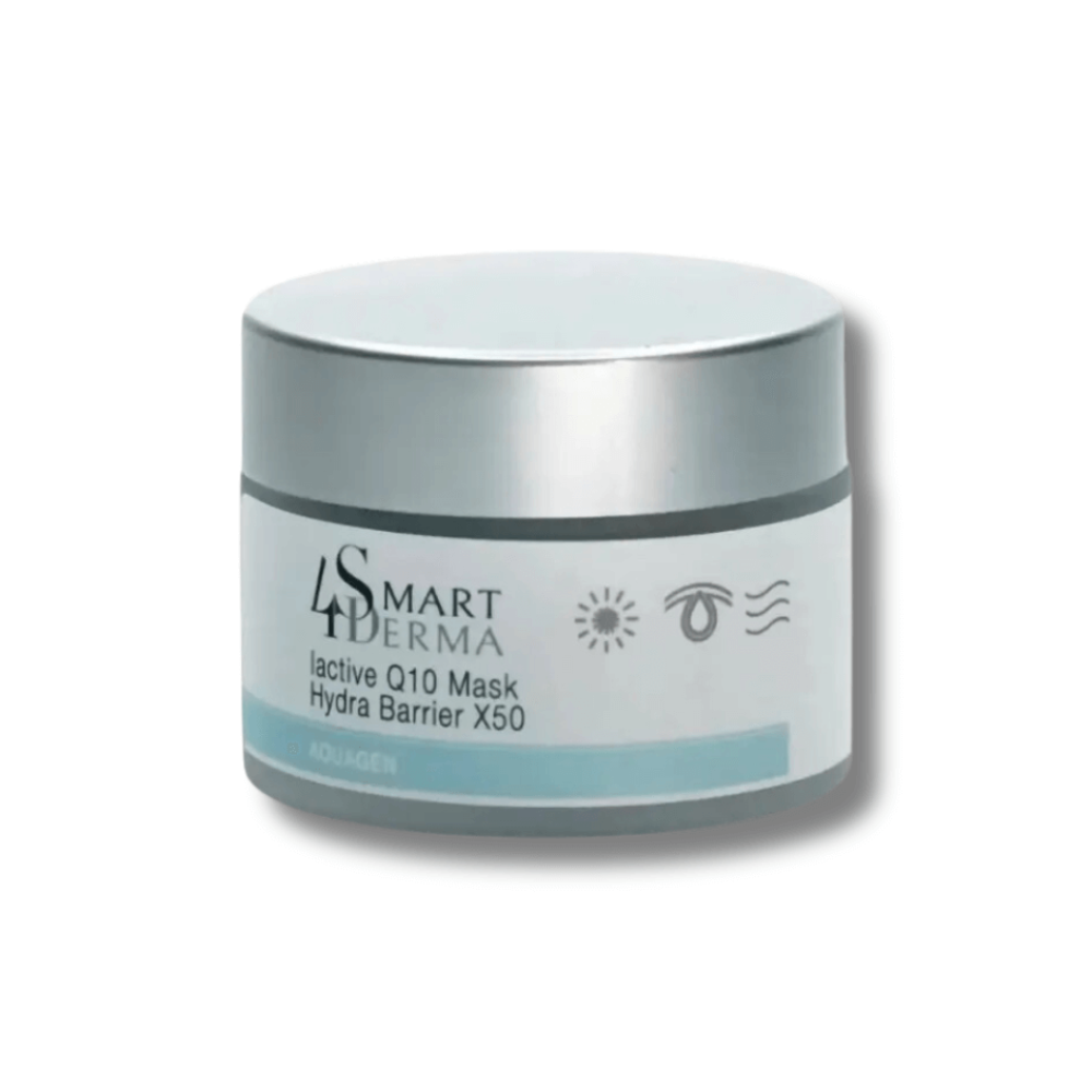 Крем-маска глибоке зволоження - Smart4Derma Iactive Q10 Mask Hydra Barrier X50 фото