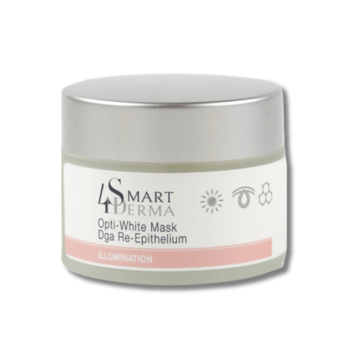 Оптически отбеливающая реэпителизирующая маска - Smart4Derma Opti-White Mask Dga Re-Epithelium фото