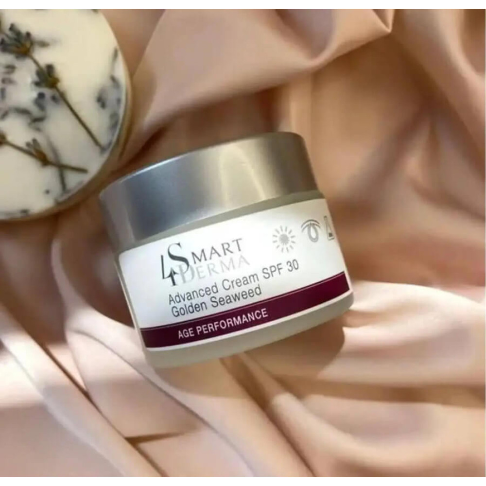 Передовой дневной крем SPF 30 «Золотые водоросли» - Smart4Derma Advanced Cream SPF 30 Golden Seaweed фото 2