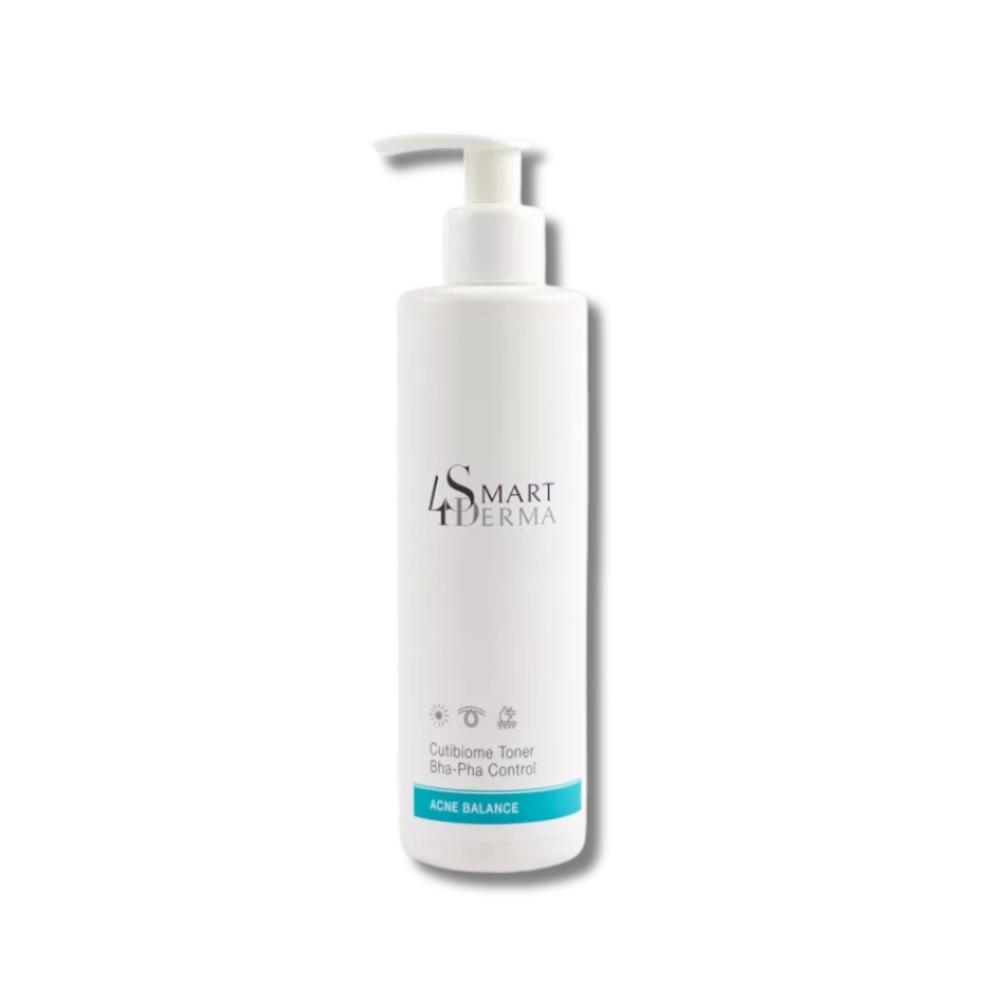 Себорегулирующий мультикислотный тонер - Smart4Derma Acne Balance Cutibiome Toner BHA-PHA Control фото