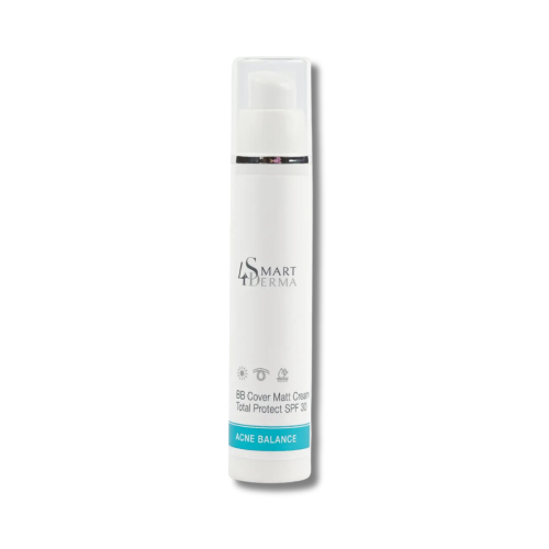 ВВ крем матирующий с SPF 30 - Smart4Derma BB Cover Matt Cream Total Protect SPF 30 фото