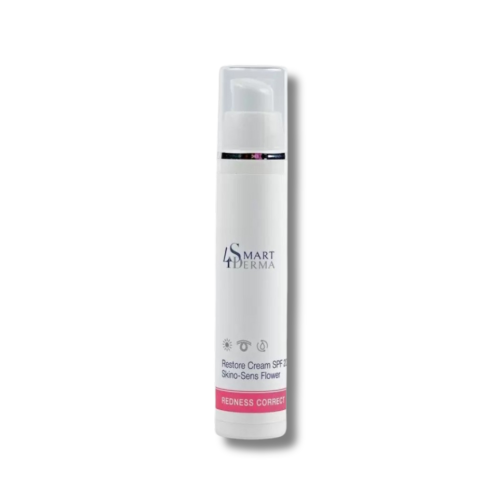 Укрепляющий дневной крем для чувствительной и куперозной кожи SPF 20 - Smart4Derma Restore Cream SPF 20 Skino-Sens Flower фото