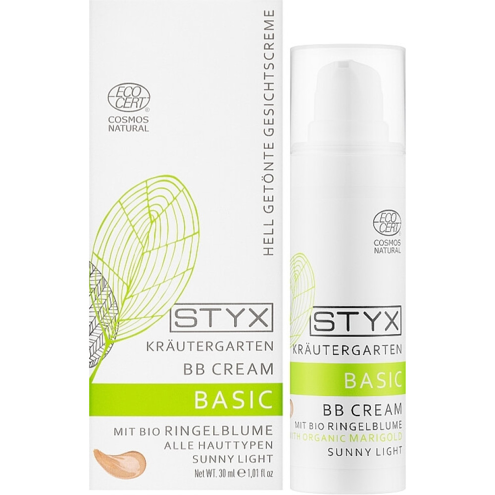 ВВ-крем тональный "Светлый" - Styx Naturcosmetic Basic BB Cream Sunny Light фото 2