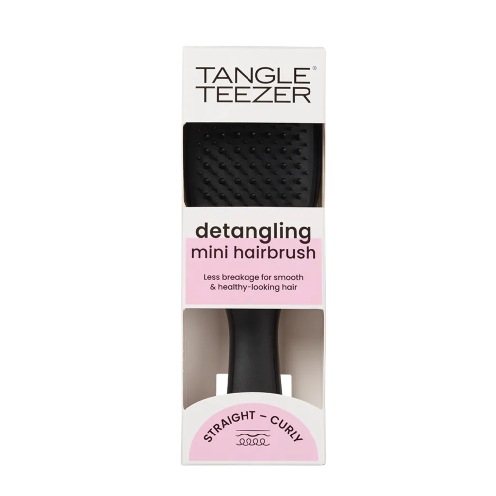 Гребінець для волосся - Tangle Teezer The Wet Detangler Mini Liquorice Black фото 2