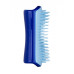 Расчёска для вычёсывания собаки - Tangle Teezer Pet Teezer Mini De-shedding&Grooming Blue фото 3