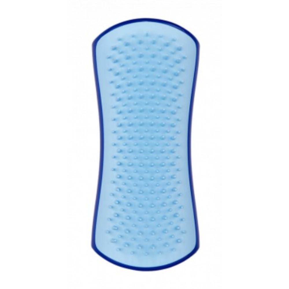 Расчёска для вычёсывания собаки - Tangle Teezer Pet Teezer Mini De-shedding&Grooming Blue фото 5