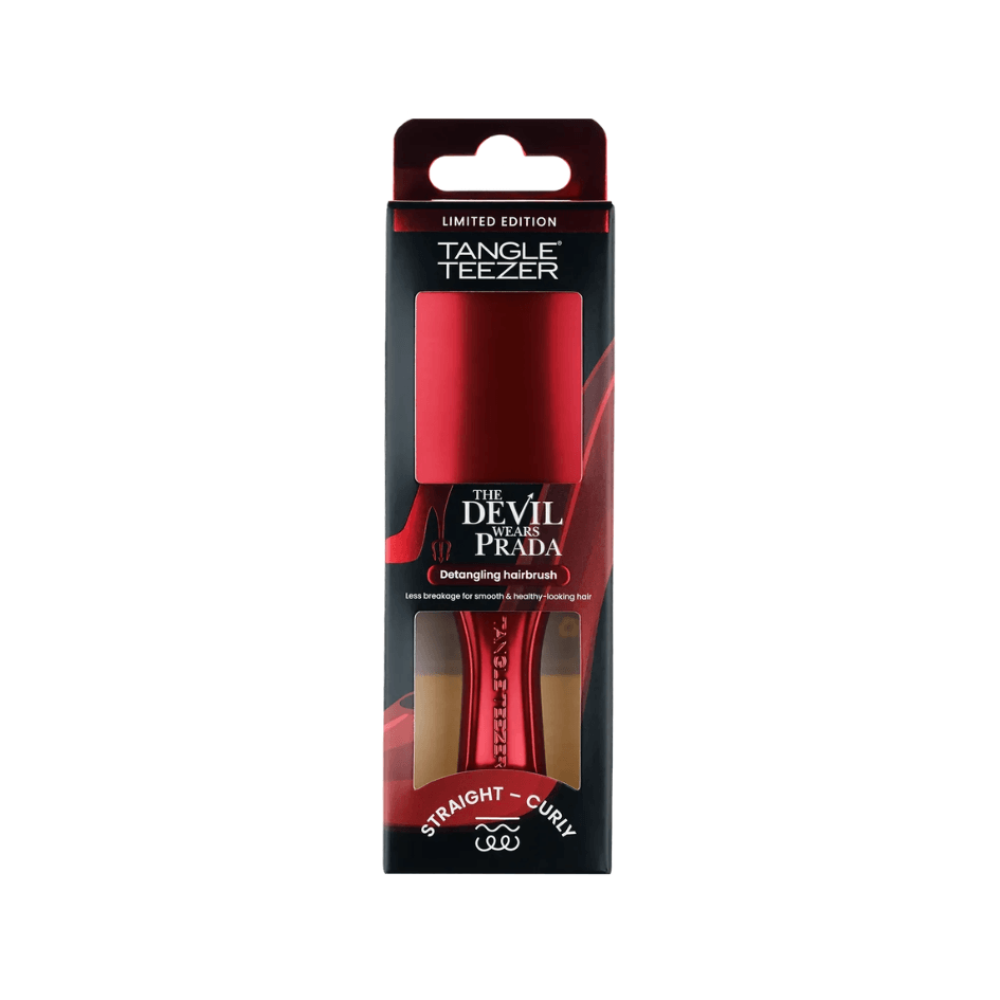 Гребінець для волосся - Tangle Teezer The Ultimate Detangler Chrome Mini The Devil Wears Prada фото 3